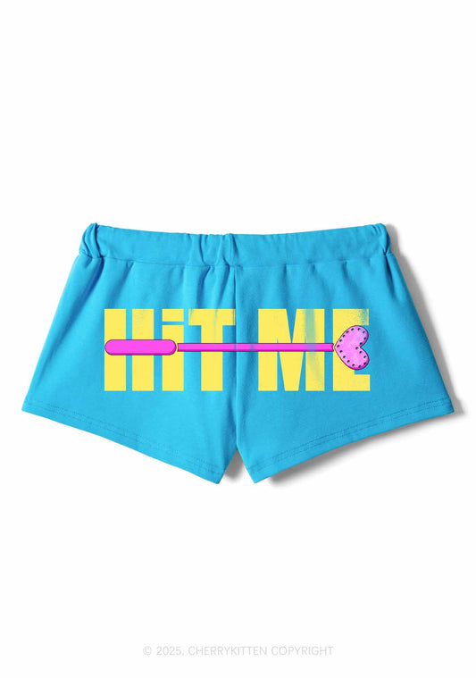 Hit Me Y2K Drawstring Mini Shorts Cherrykitten