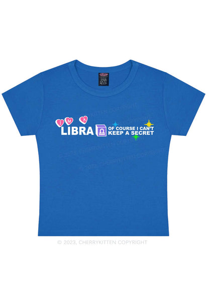 I'm A Libra Y2K Baby Tee Cherrykitten