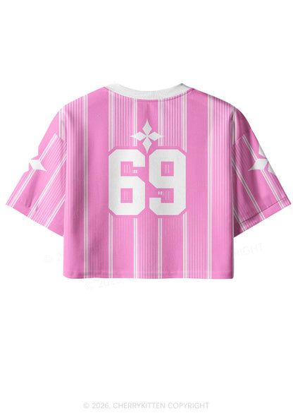 Fag Princess Pride Y2K Crop Sport Jersey Shirts Cherrykitten