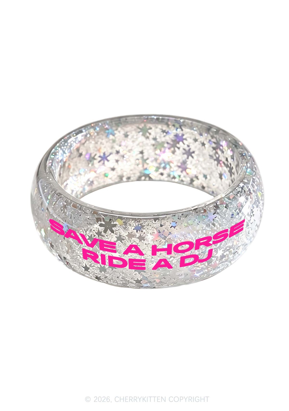 Ride A Dj Y2K Cuff Bangle Cherrykitten