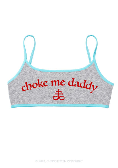 Choke Me Daddy Y2K Super Crop Cami Cherrykitten