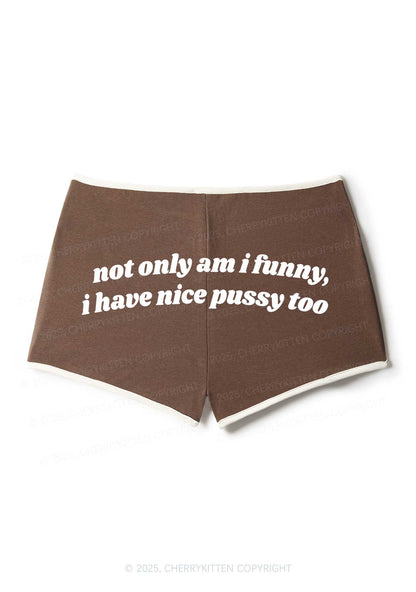 I Have Nice Puxxy Too Y2K Booty Shorts Cherrykitten