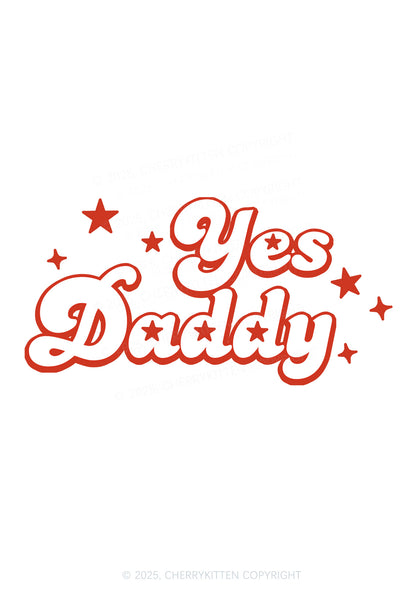 Yes Daddy Star Y2K Bikini String Thong Cherrykitten