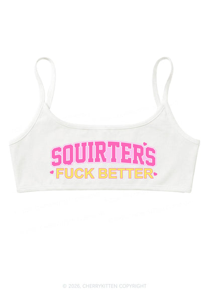 Squirters Fxxk Better Y2K Super Crop Cami Cherrykitten