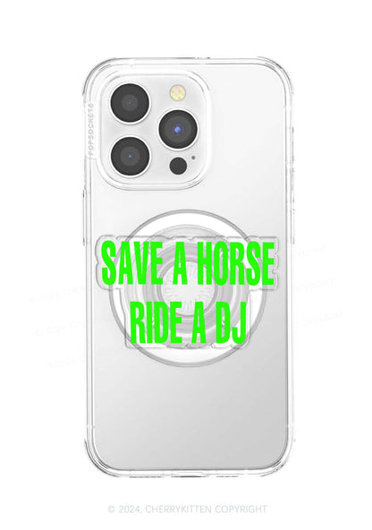 Ride A DJ Y2K Magnetic Phone Grip Holder Cherrykitten