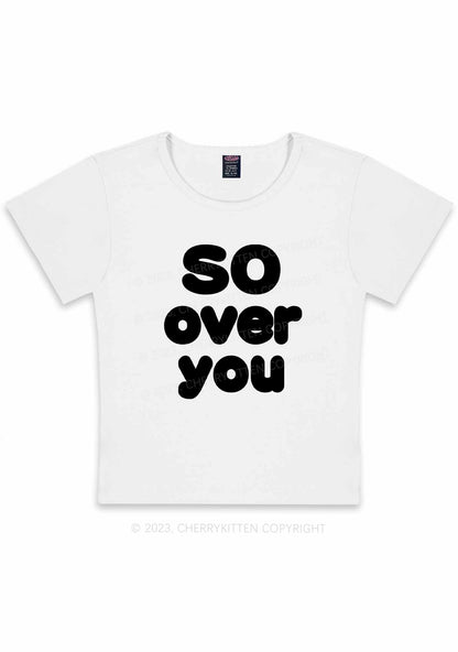 Curvy So Over You Y2K Baby Tee Cherrykitten