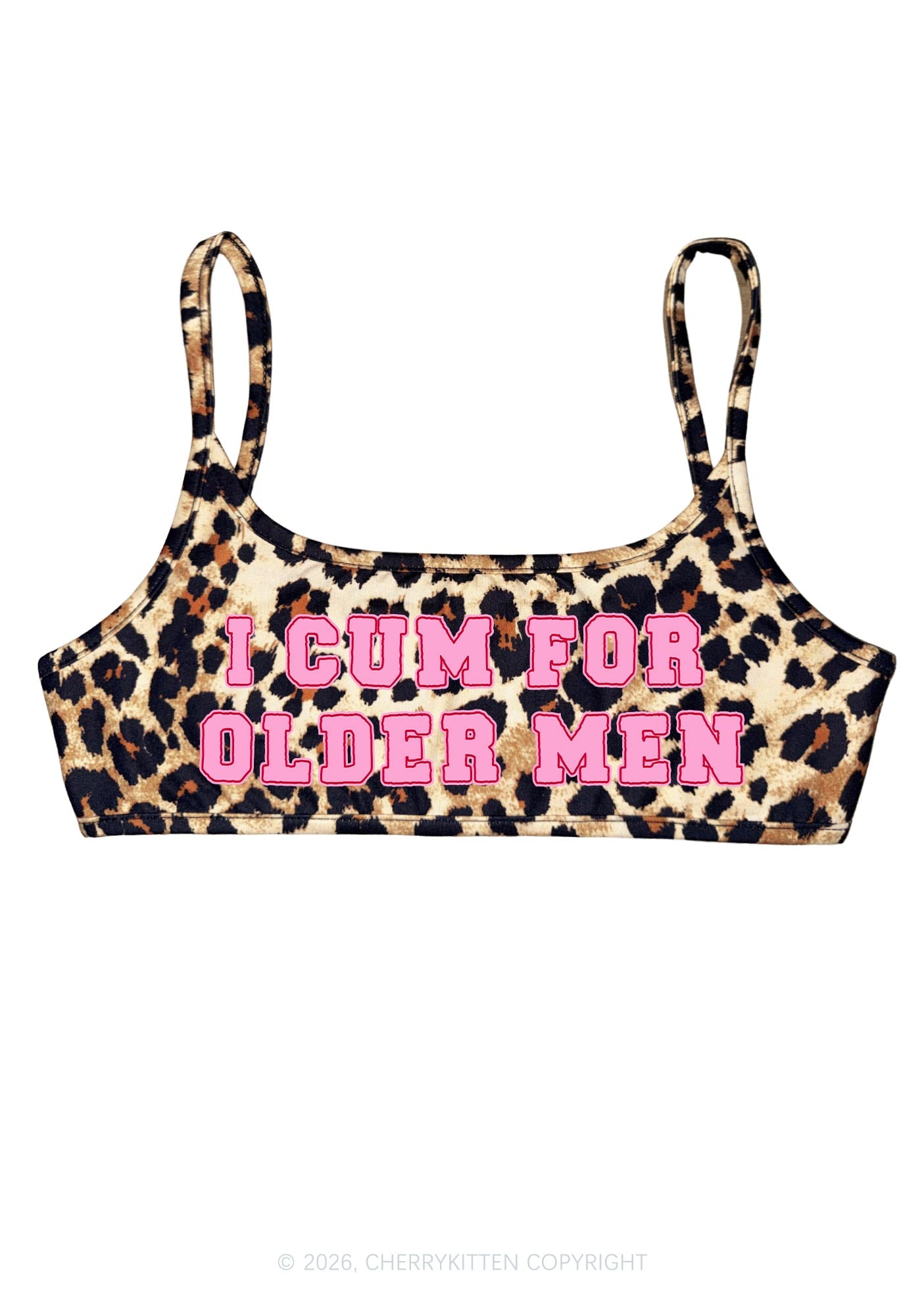 Cxm For Older Men Y2K Super Crop Cami Cherrykitten