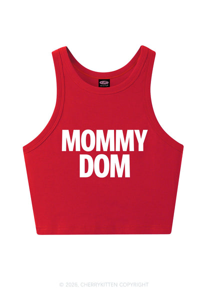 Mommy Dom Y2K Crop Tank Top Cherrykitten