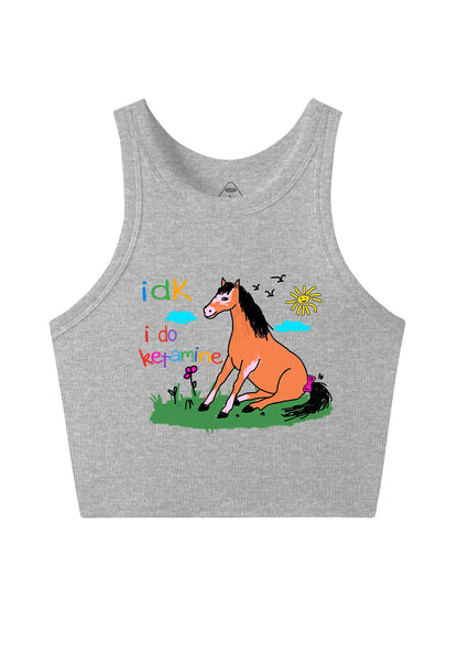 I Do kxxamine Y2K Crop Tank Top Cherrykitten