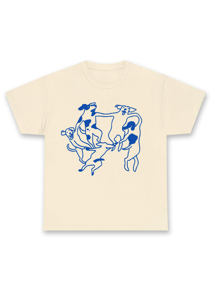 Dancing Dogs Chunky Shirt