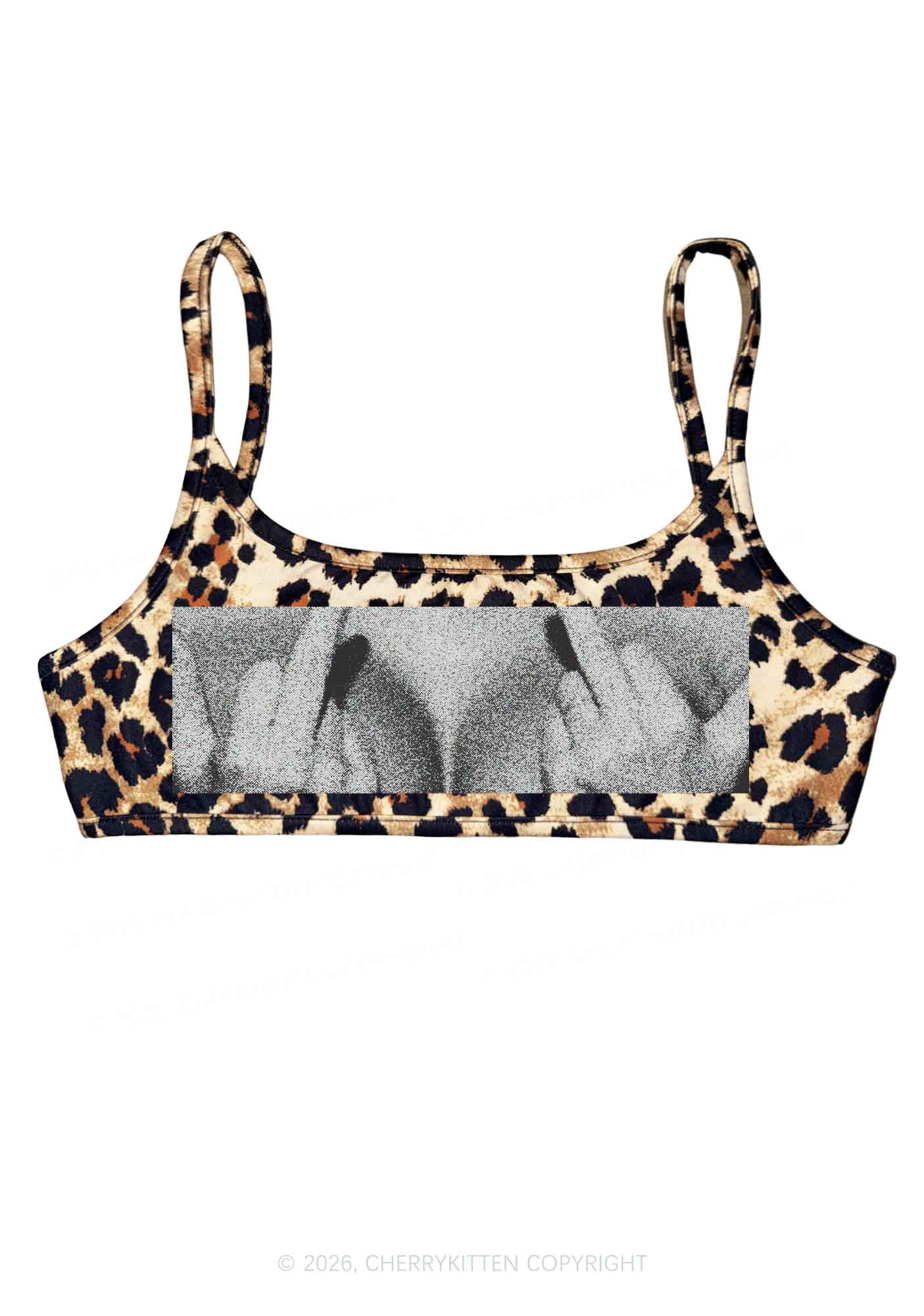 Middle Finger Bxxbs Y2K Super Crop Cami Cherrykitten