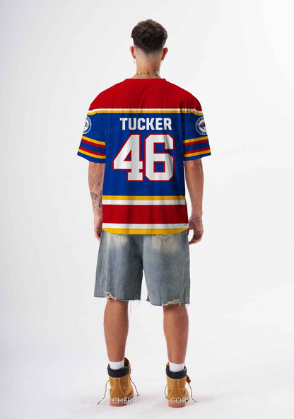 I Love Four Hockey Boys JT Y2K Sport Jersey Shirts Cherrykitten