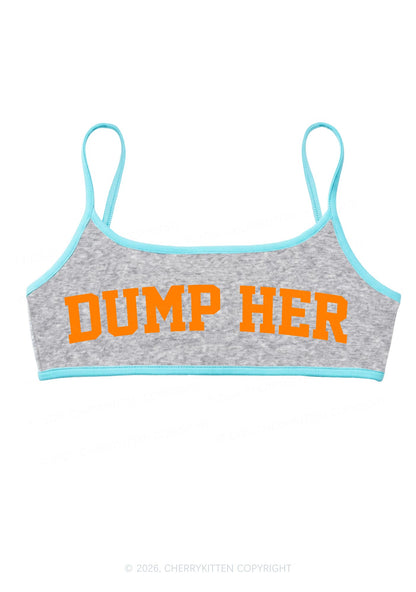 Dump Her Y2K Super Crop Cami Cherrykitten