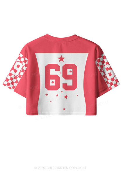 Cowgirl Wrangler Pride Y2K Crop Sport Jersey Shirts Cherrykitten