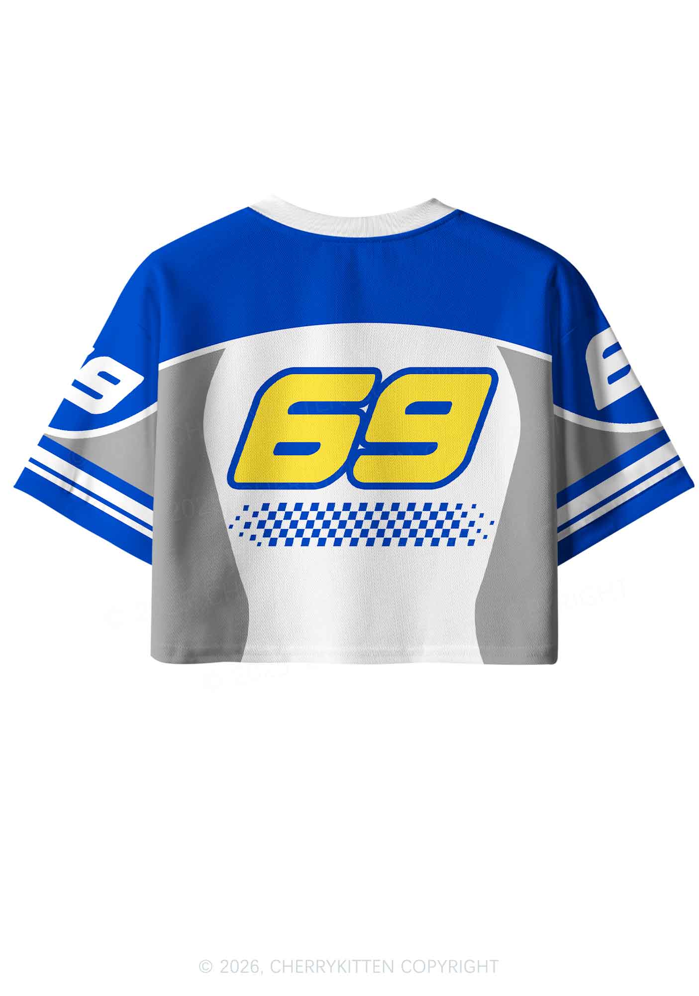 God Given Lesbian Right Pride Y2K Crop Sport Jersey Shirts Cherrykitten