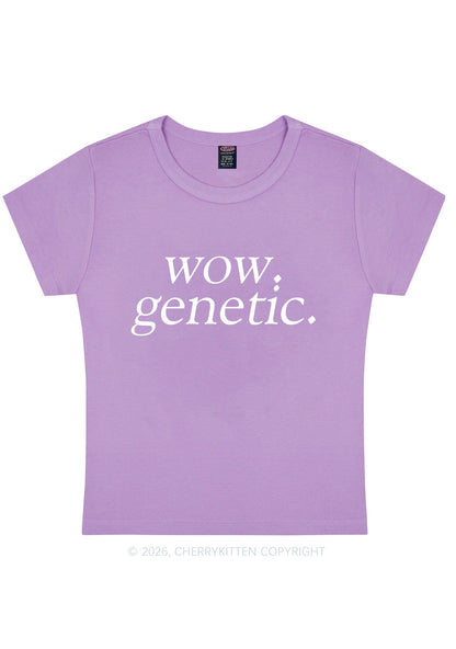 Wow Genetic HR Y2K Baby Tee Cherrykitten