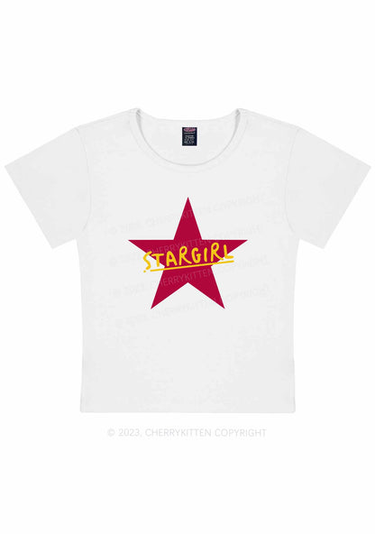 Curvy Stargirl Y2K Baby Tee Cherrykitten