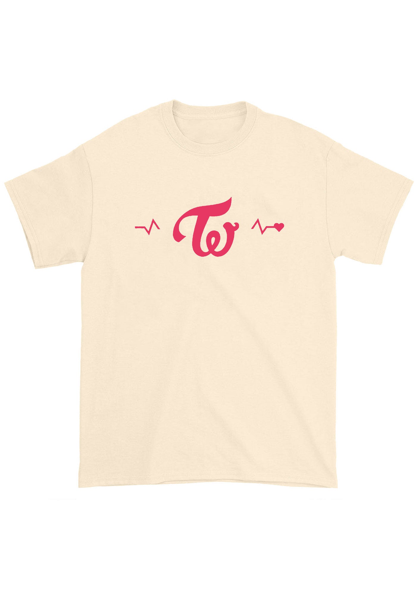 Heartbeat Once Kpop Chunky Shirt