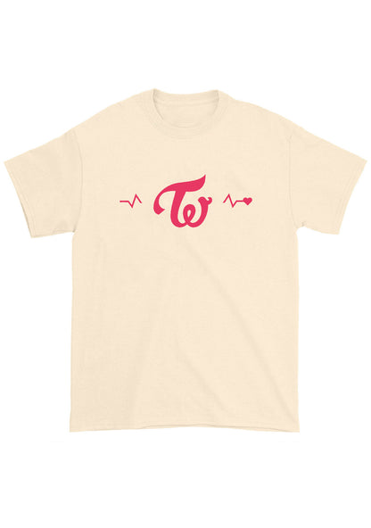 Heartbeat Once Kpop Chunky Shirt