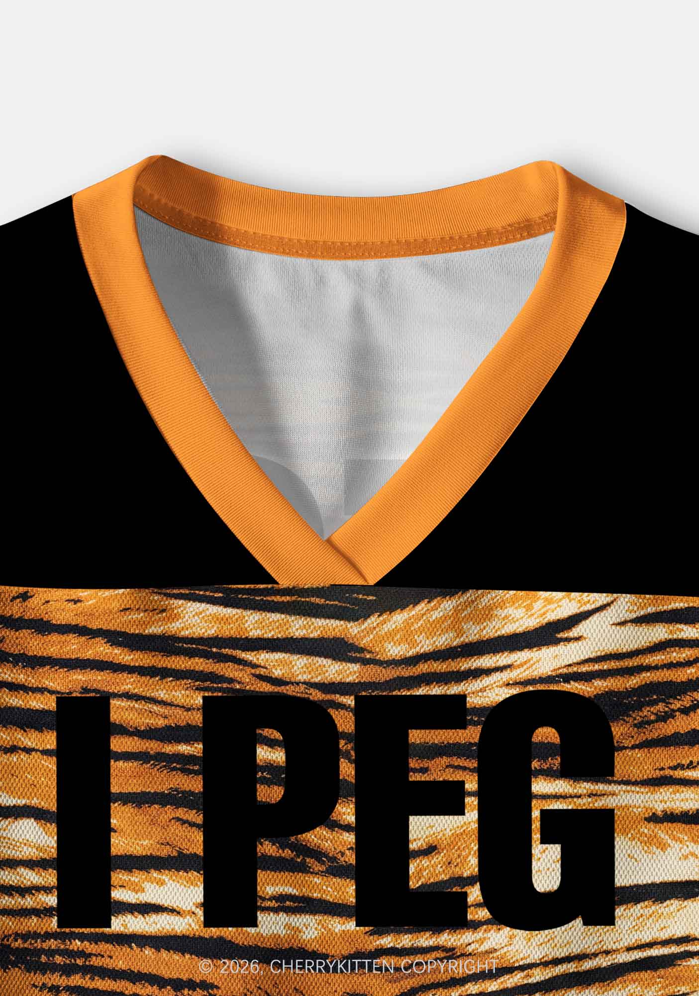 I Peg Good Boys Tiger Stripe Y2K Crop Sport Jersey Shirts Cherrykitten