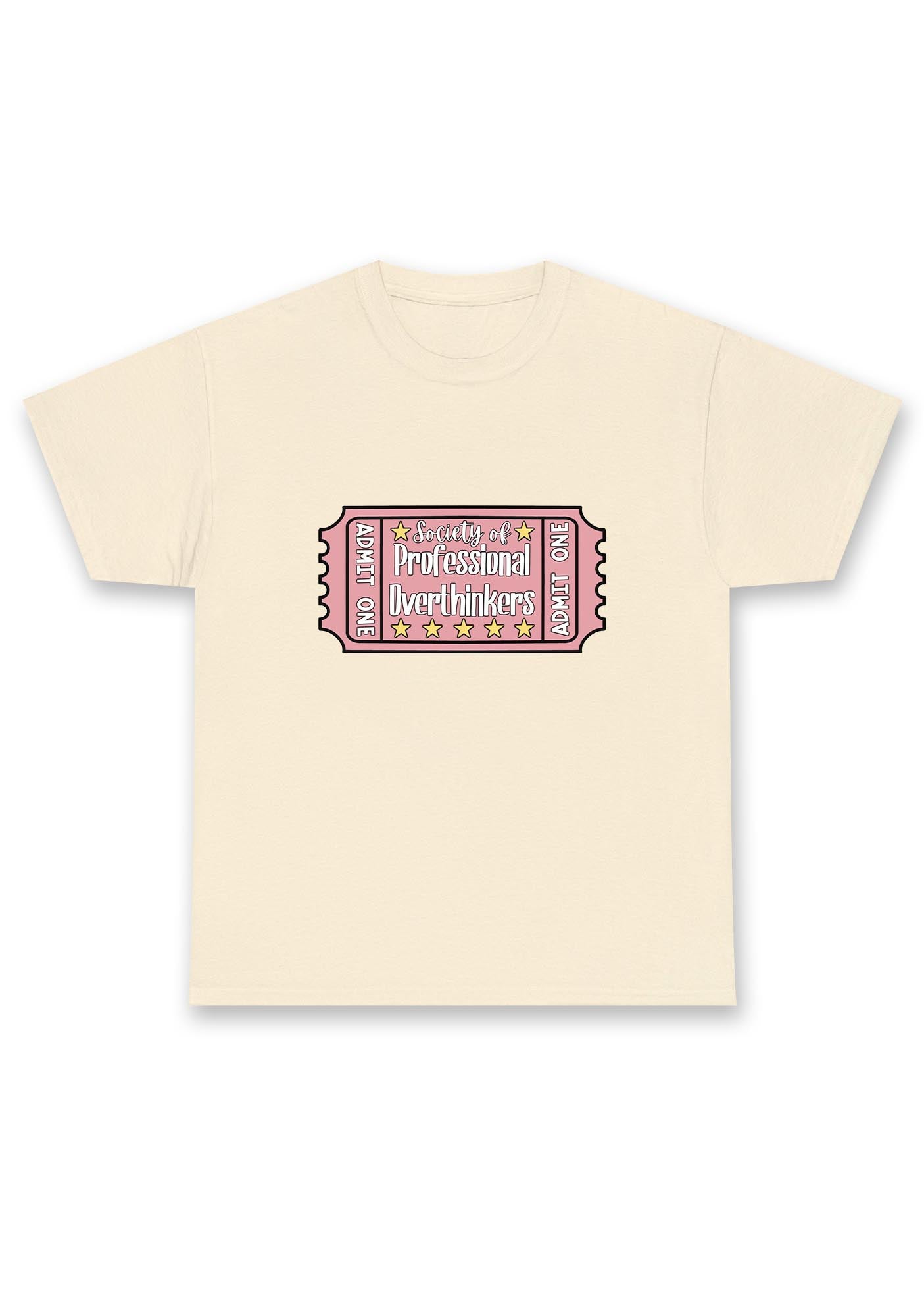 Society Of Professional Overthinkers Chunky Shirt
