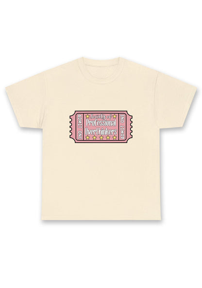 Society Of Professional Overthinkers Chunky Shirt