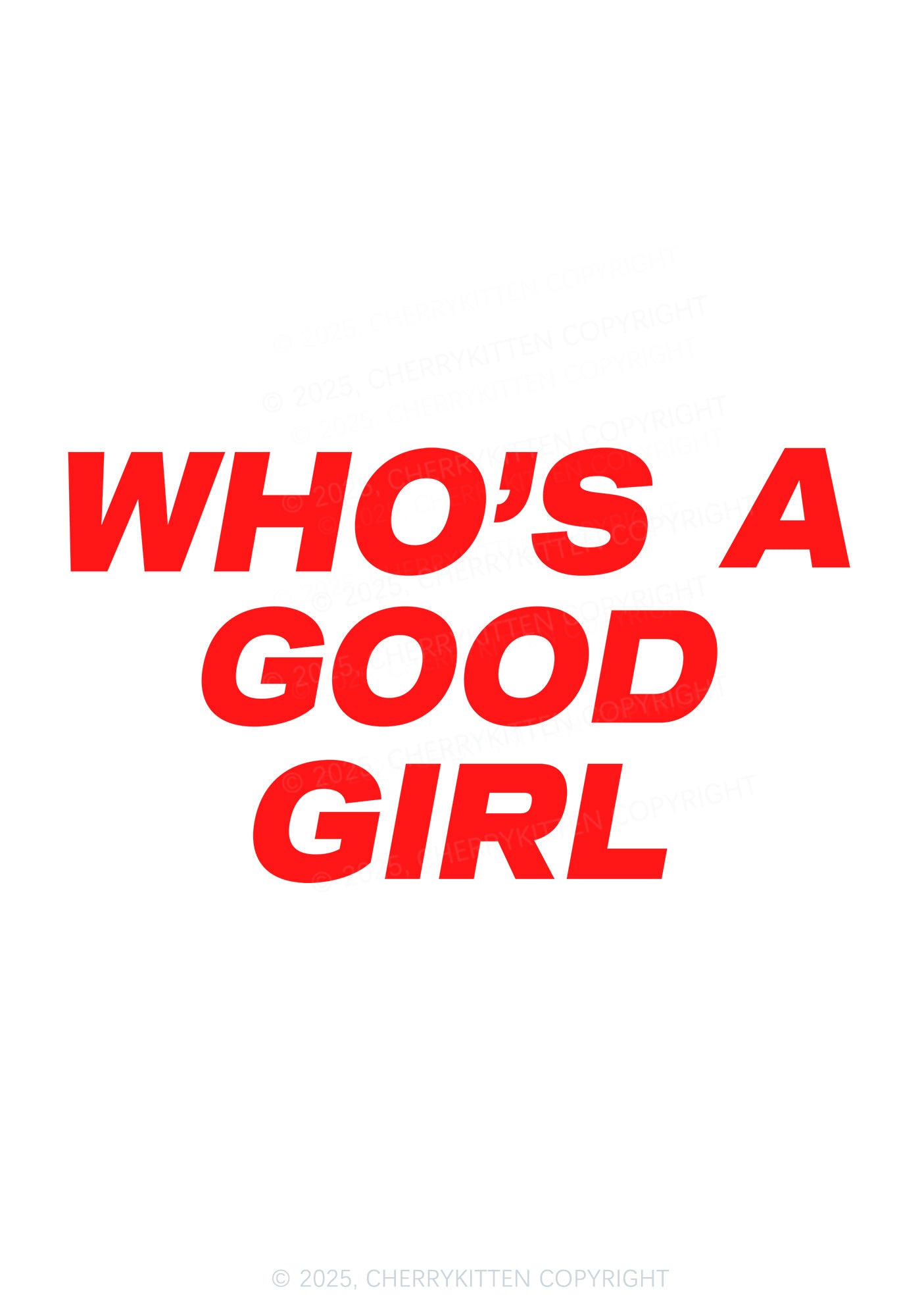 Whos A Good Girl Y2K Bikini String Thong Cherrykitten