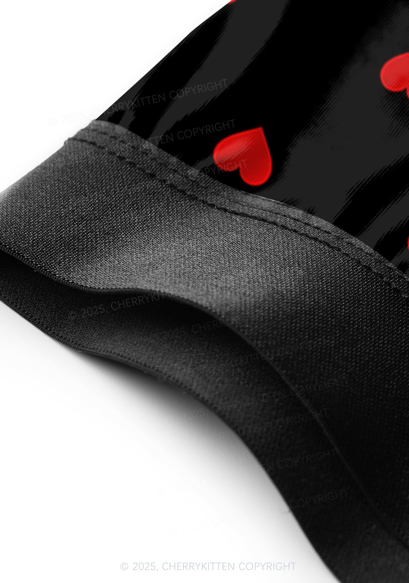 Property Of Custom Valentine's Day Y2K Print Couples Boxer Thong Set Cherrykitten