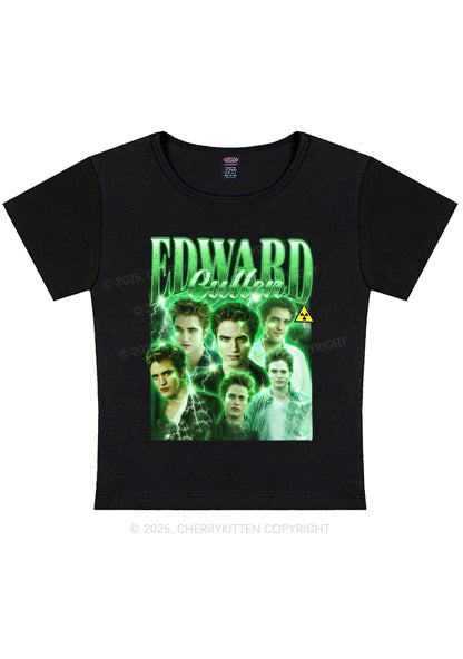 EC Green Lightning Y2K Baby Tee Cherrykitten