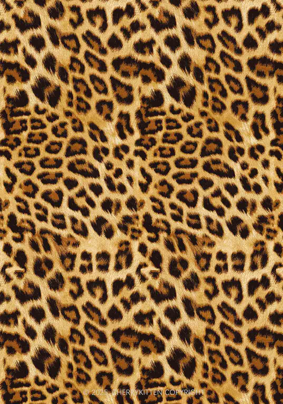 Brown Leopard Y2K Print Mini Layered Skirt Cherrykitten