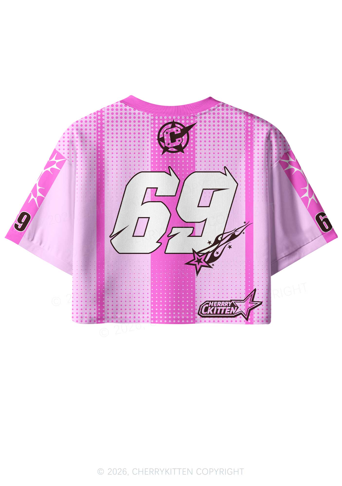 I Do It For The Girls Pride Y2K Crop Sport Jersey Shirts Cherrykitten