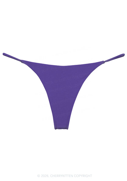 Plain Y2K Bikini String Thong Cherrykitten