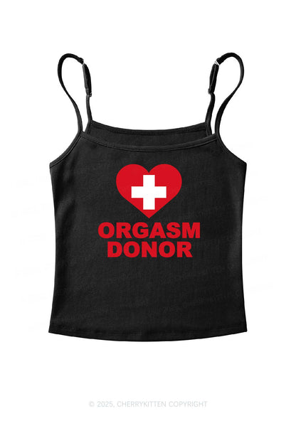 Orgxsm Donor Y2K Spaghetti Strap Cami Cherrykitten