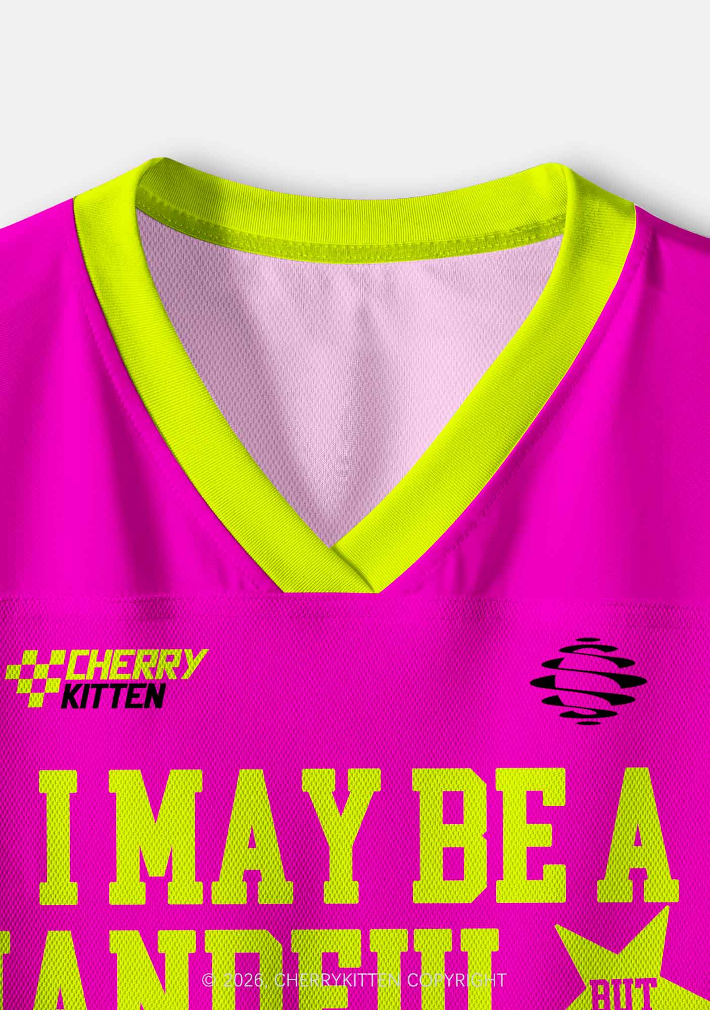 Handful Mommy Milkers Y2K Crop Sport Jersey Shirts Cherrykitten