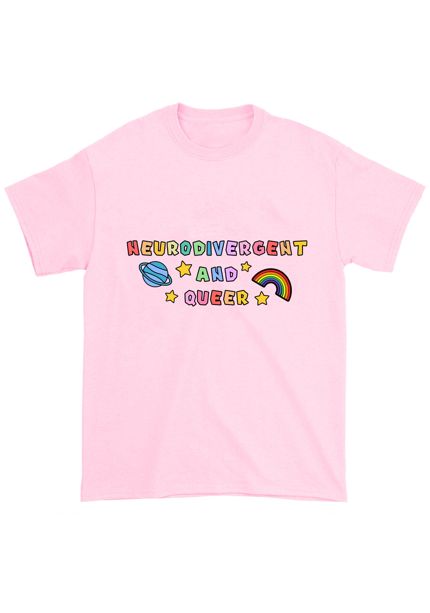 Neurodivergent And Queer Chunky Shirt