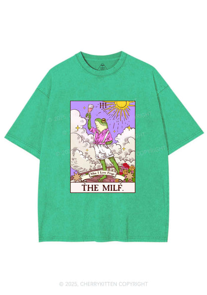 The Mxxf Frog Y2K Shirts Washed Tee Cherrykitten