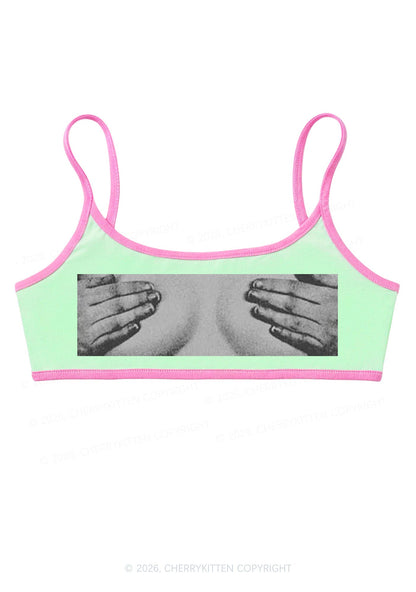 Touch Bxxbs Y2K Super Crop Cami Cherrykitten