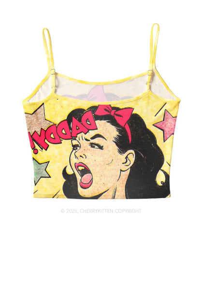 Call Daddy Y2K Mesh Cami Tank Cherrykitten
