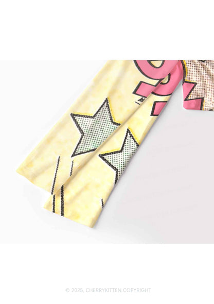 Call Daddy Y2K Mesh Long Sleeve Crop Top Cherrykitten