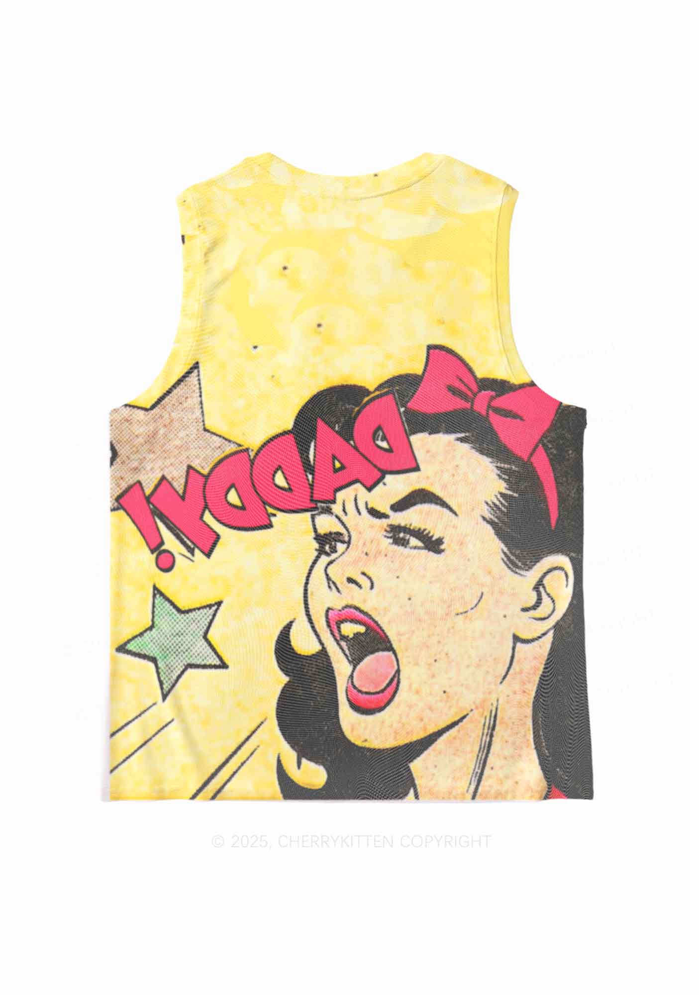 Call Daddy Y2K Mesh Muscle Tank Cherrykitten