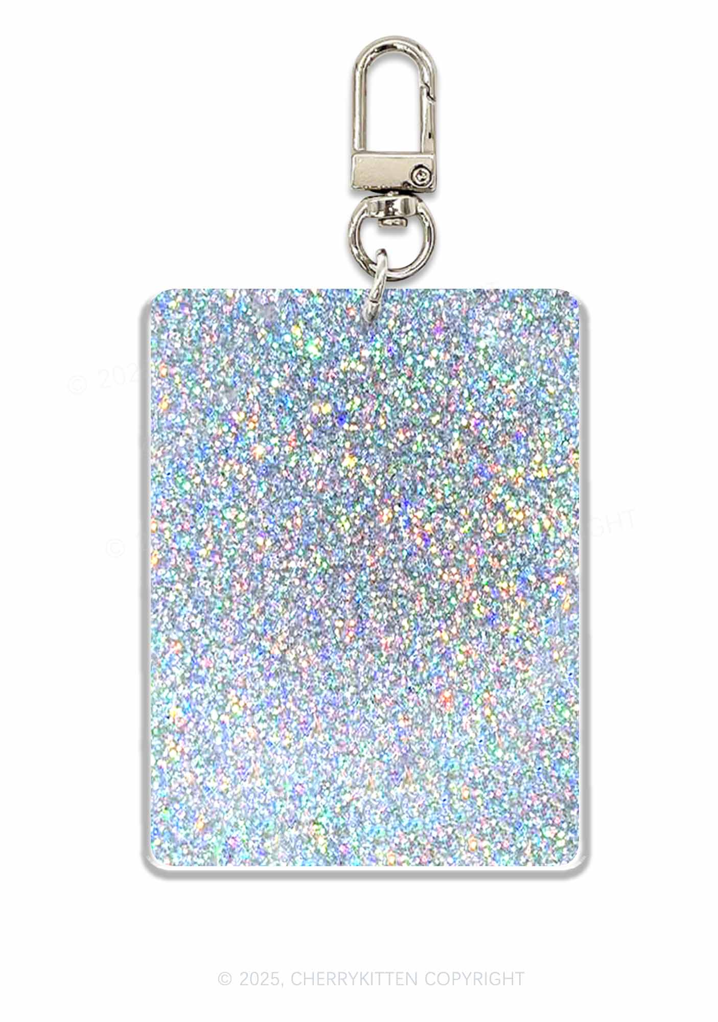 Live Laugh Lobotomy Unicorn 1Pc Y2K Glitter Keychain Cherrykitten