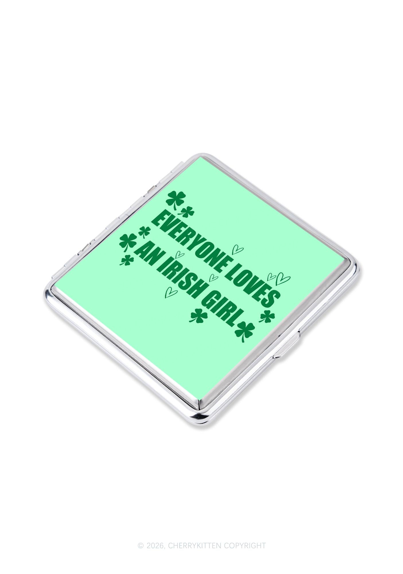 Everyone Loves Irish Girl St Patricks Y2K Cigarette Case Cherrykitten
