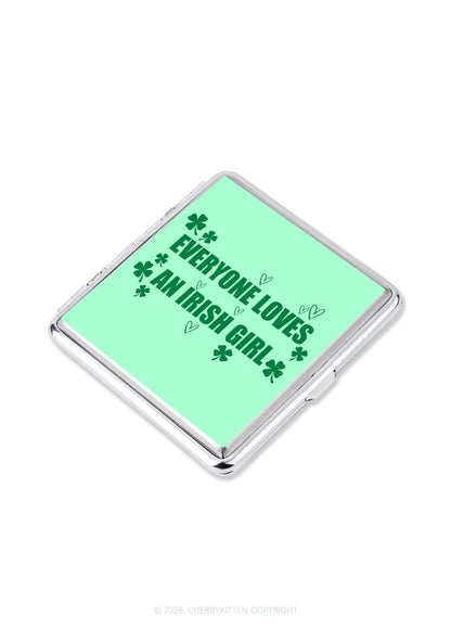 Everyone Loves Irish Girl St Patricks Y2K Cigarette Case Cherrykitten
