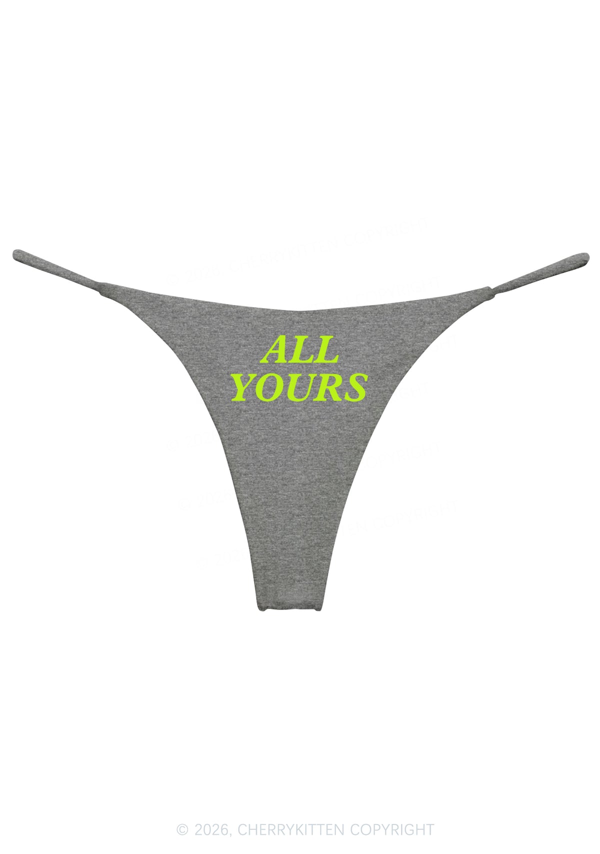 All Yours Y2K Bikini String Thong Cherrykitten