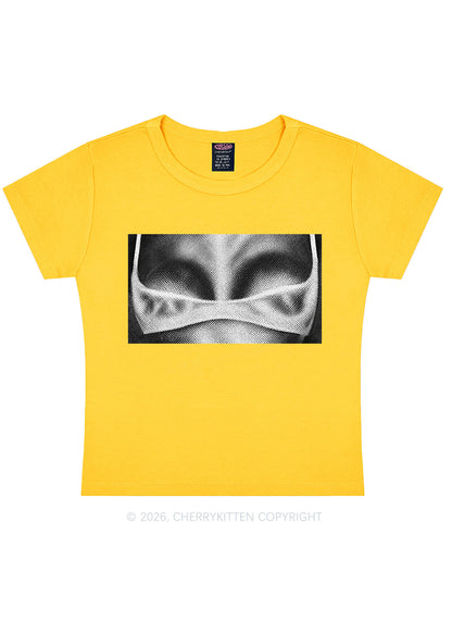 Lingerie Bxxbs Y2K Baby Tee Cherrykitten