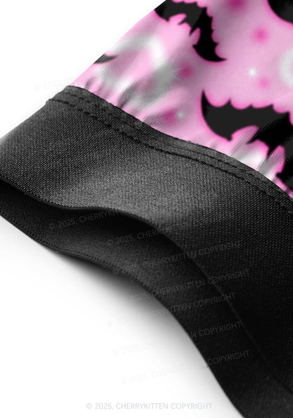Bat Princess Valentine's Day Y2K Print Couples Boxer Thong Set Cherrykitten