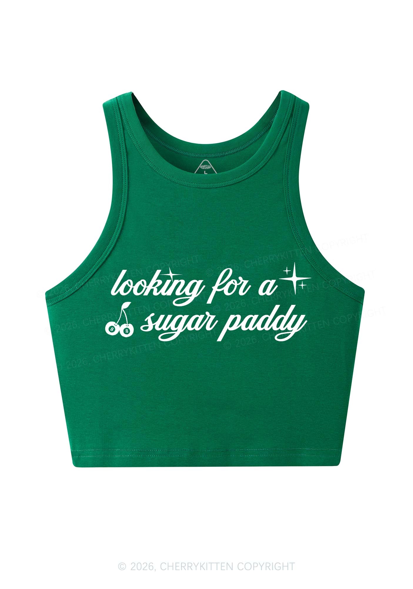 Looking For A Sugar Paddy St Patricks Y2K Crop Tank Top Cherrykitten