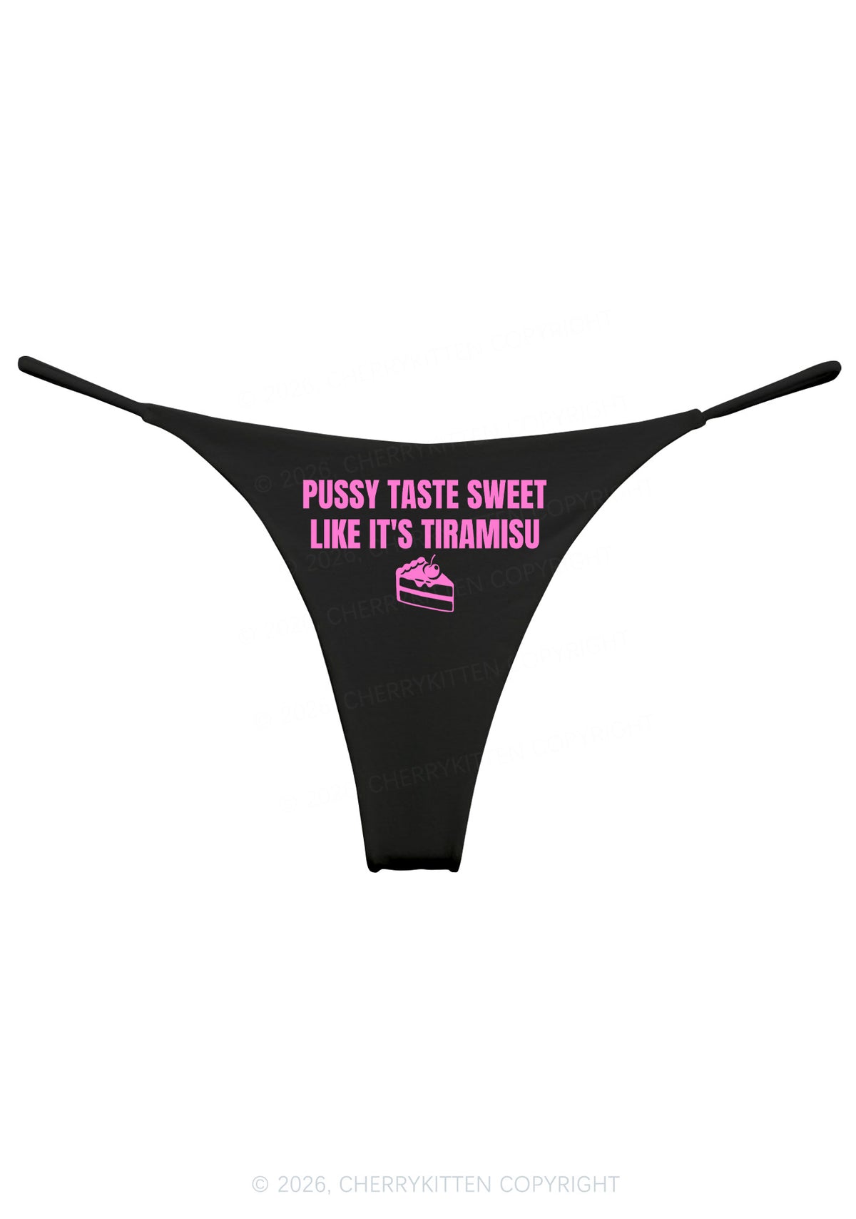 Puxxy Taste Sweet Y2K Bikini String Thong Cherrykitten