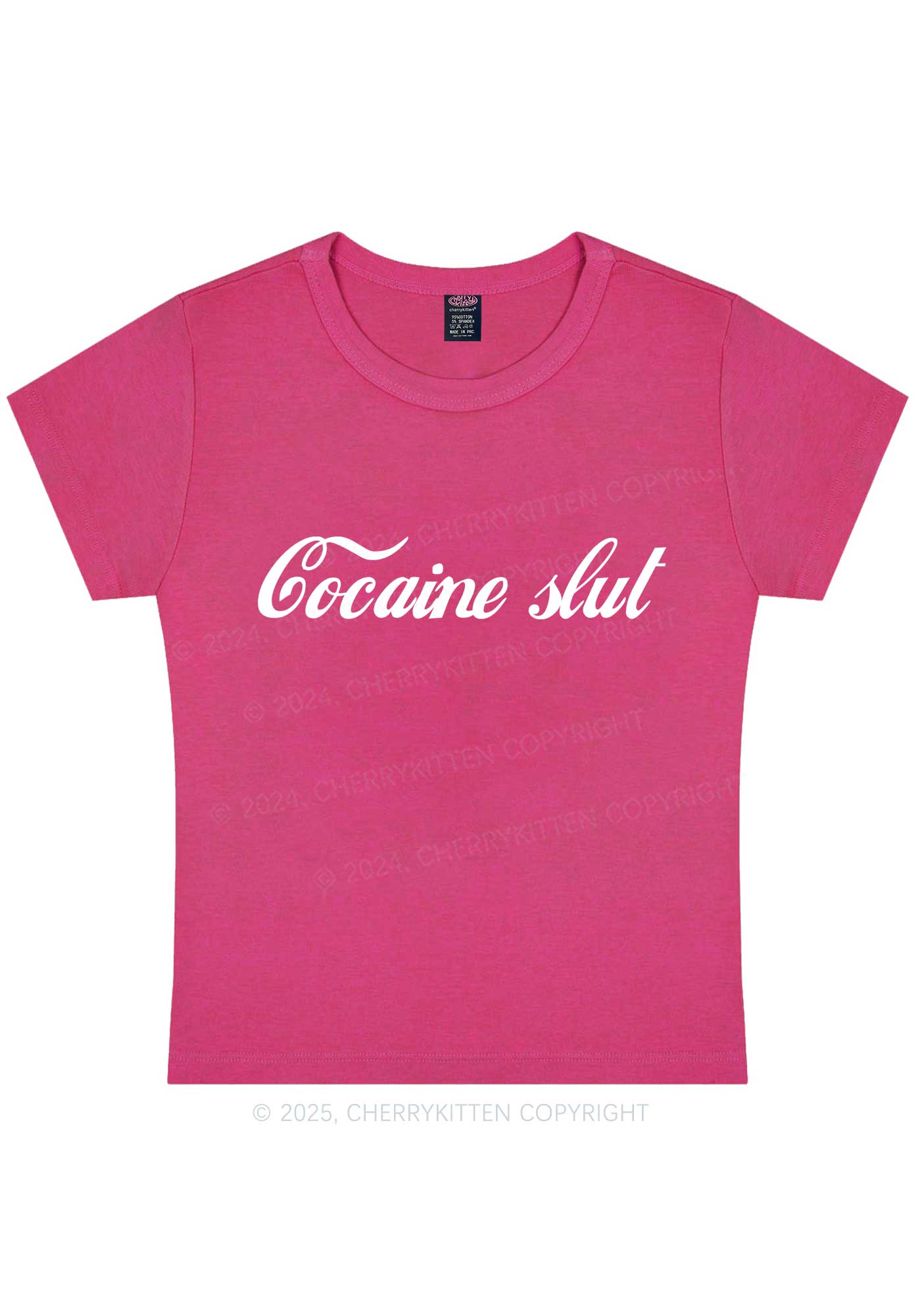 Cola Slxt Y2K Baby Tee Cherrykitten