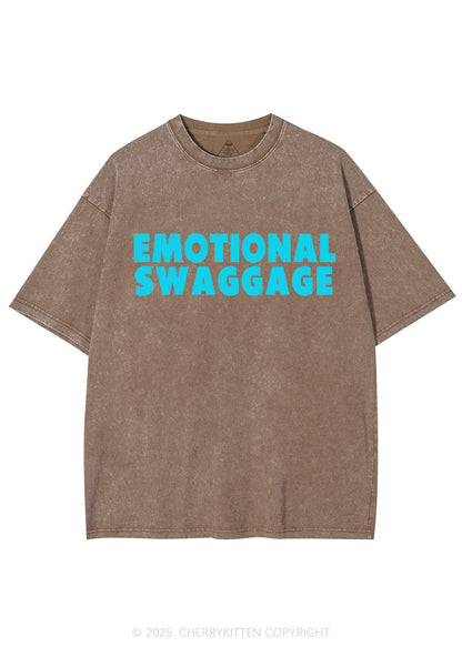 Emotional Swaggage Y2K Shirts Washed Tee Cherrykitten